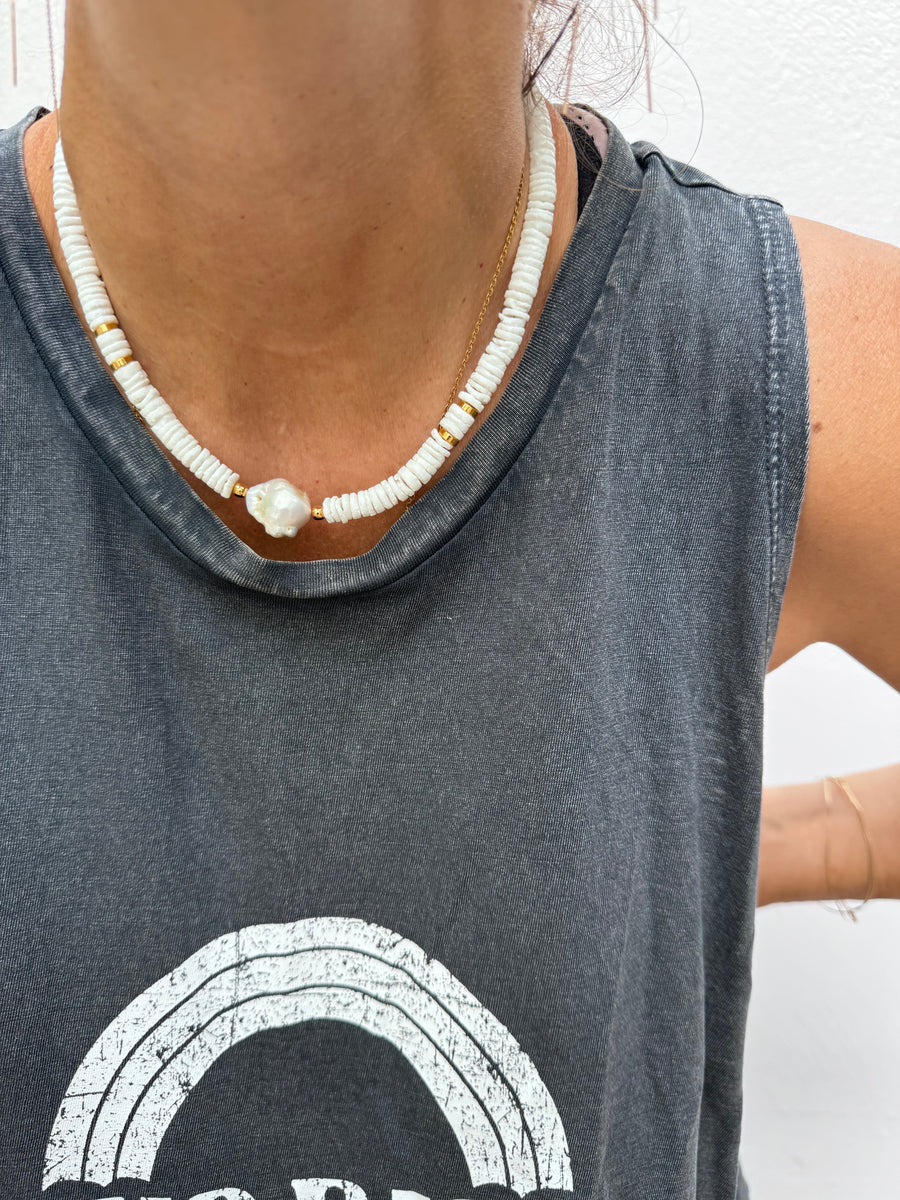 GAVU Dainty Pearl Collier pour Femme Homme Benin GAVU Dainty Pearl Collier pour Femme Homme Benin